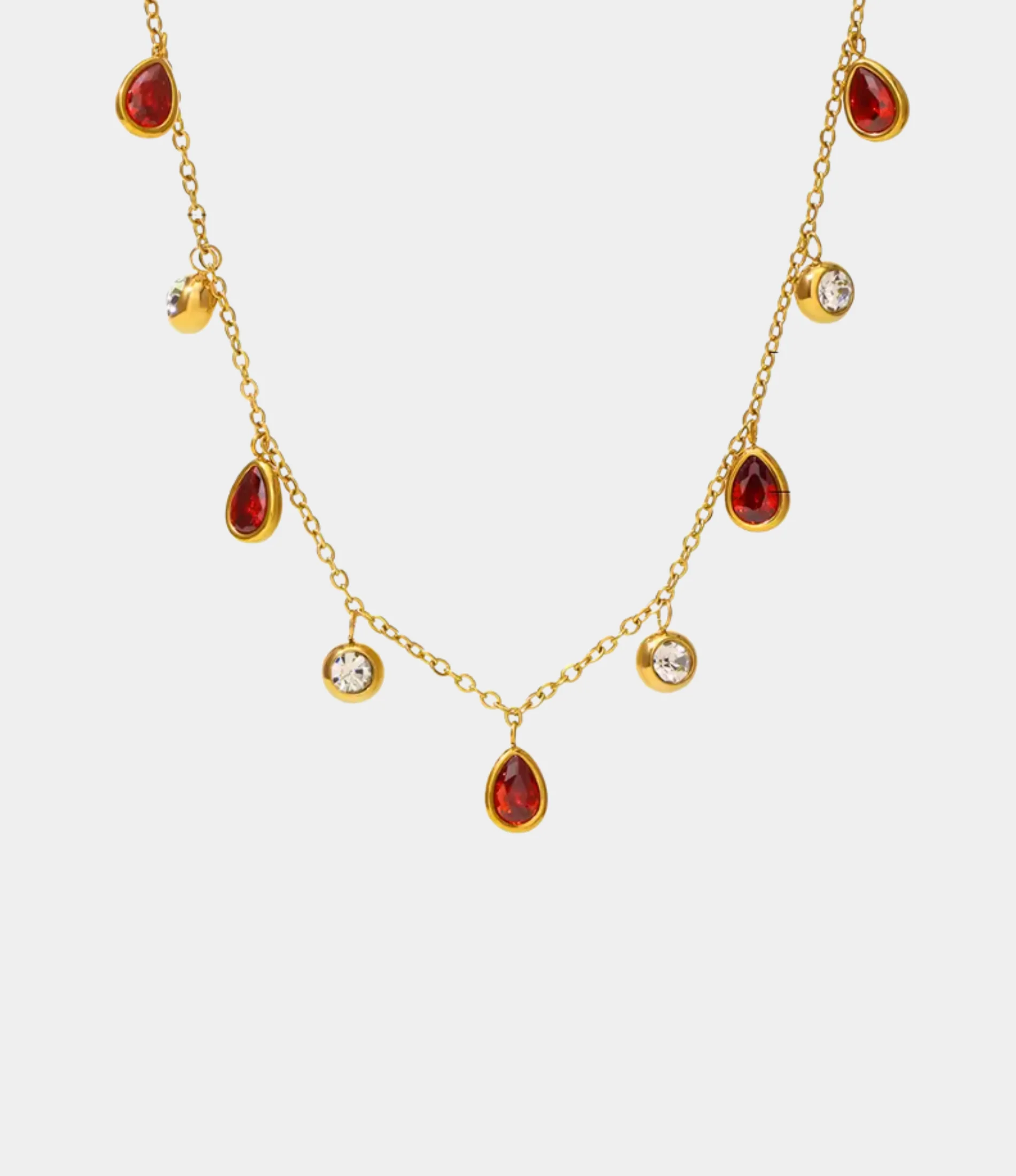 DIANA NECKLACE IN RED