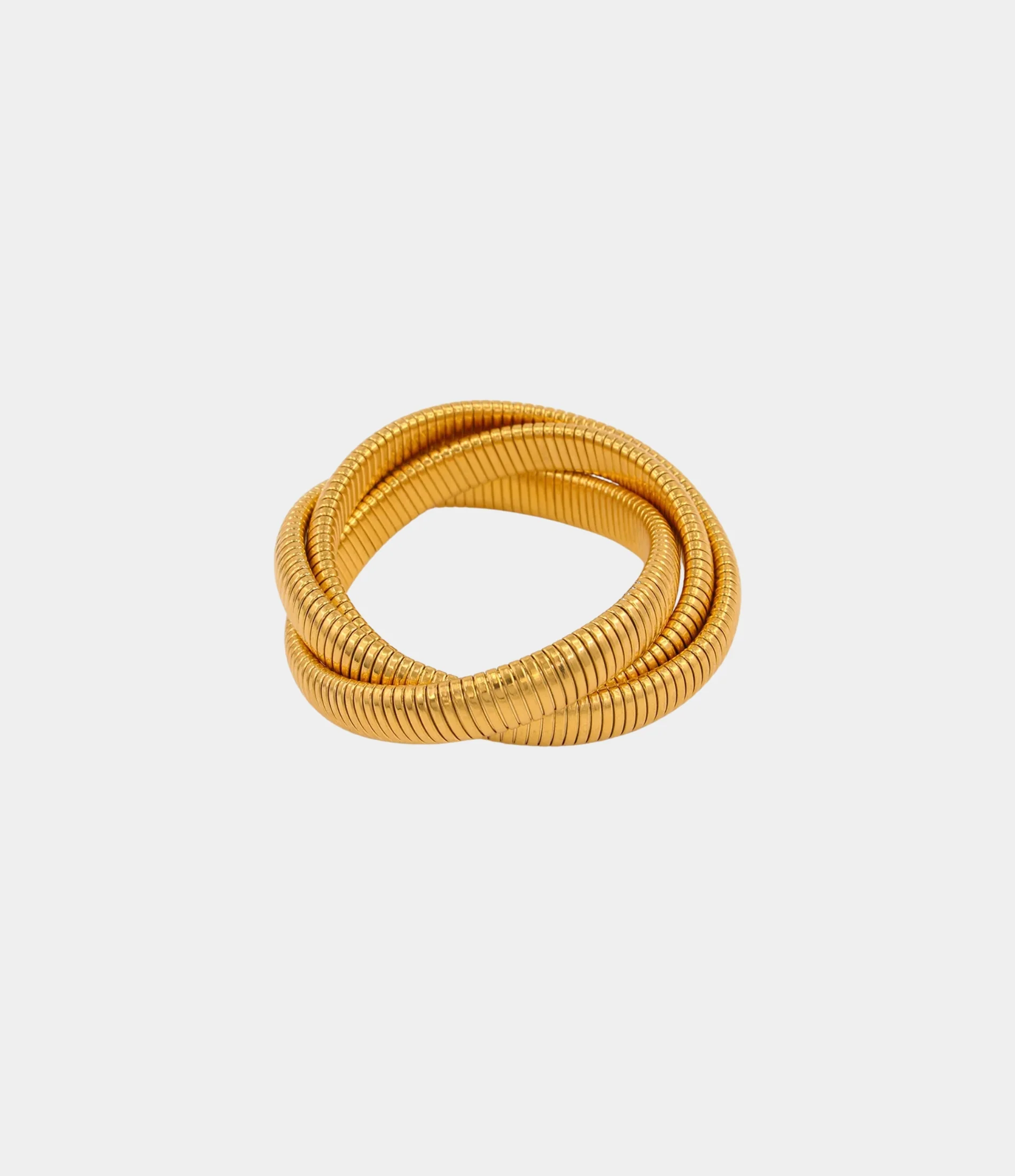 TRIPLE LOOP RETRO BANGLE - Image 3