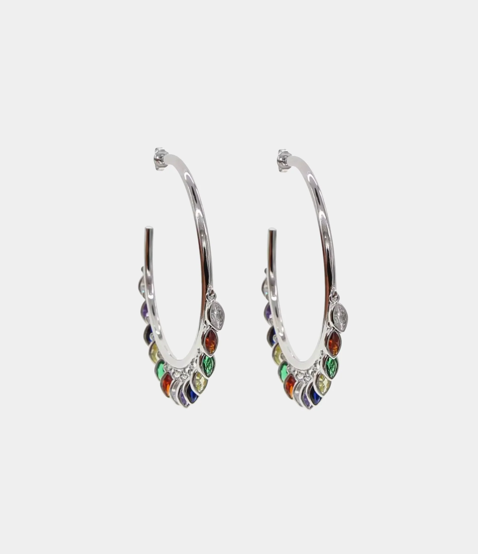 VIVIAN EARRINGS IN MULTICOLOUR - Image 3