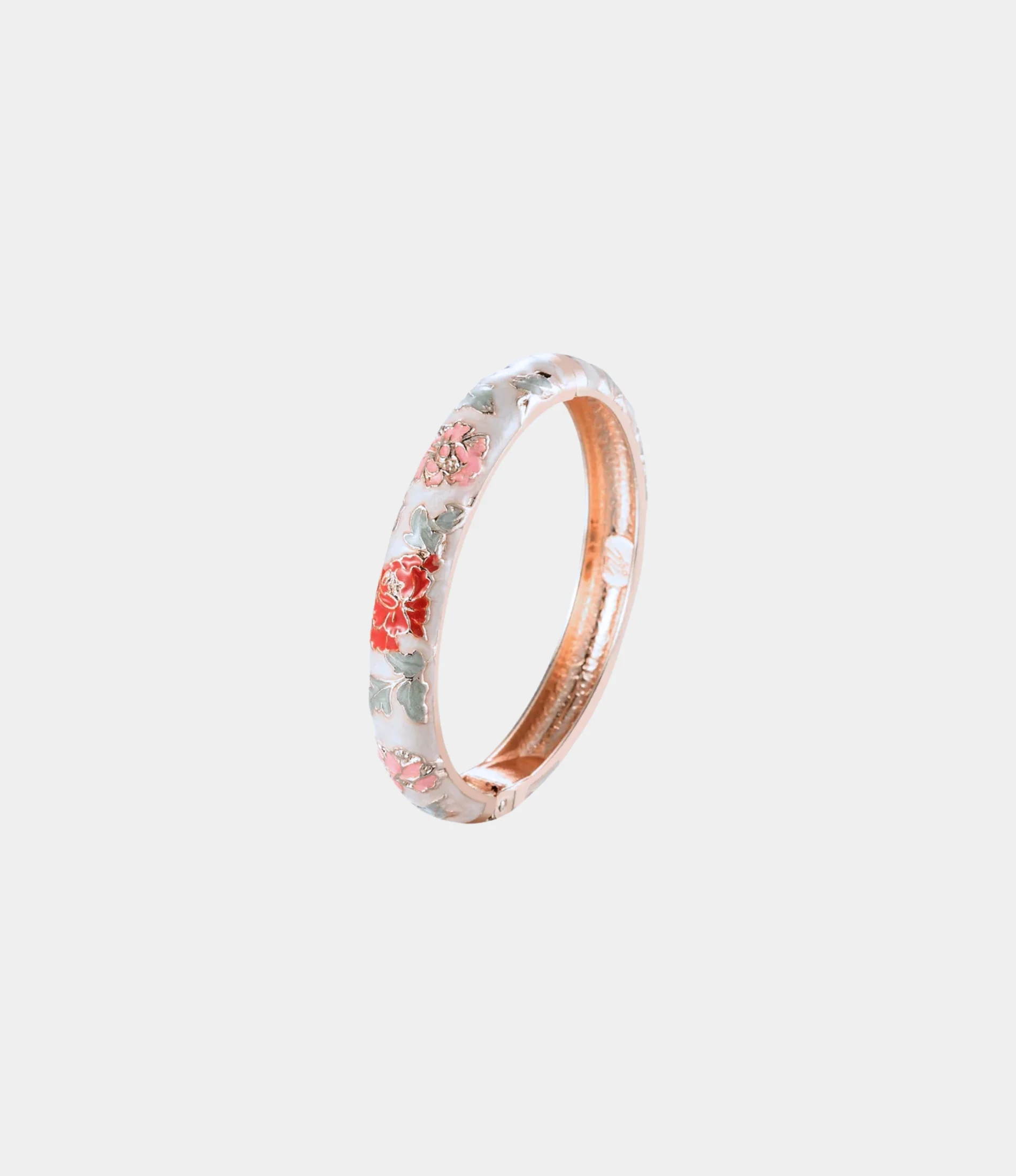 VIENNA ENAMEL BANGLE PASTEL IN NUDE