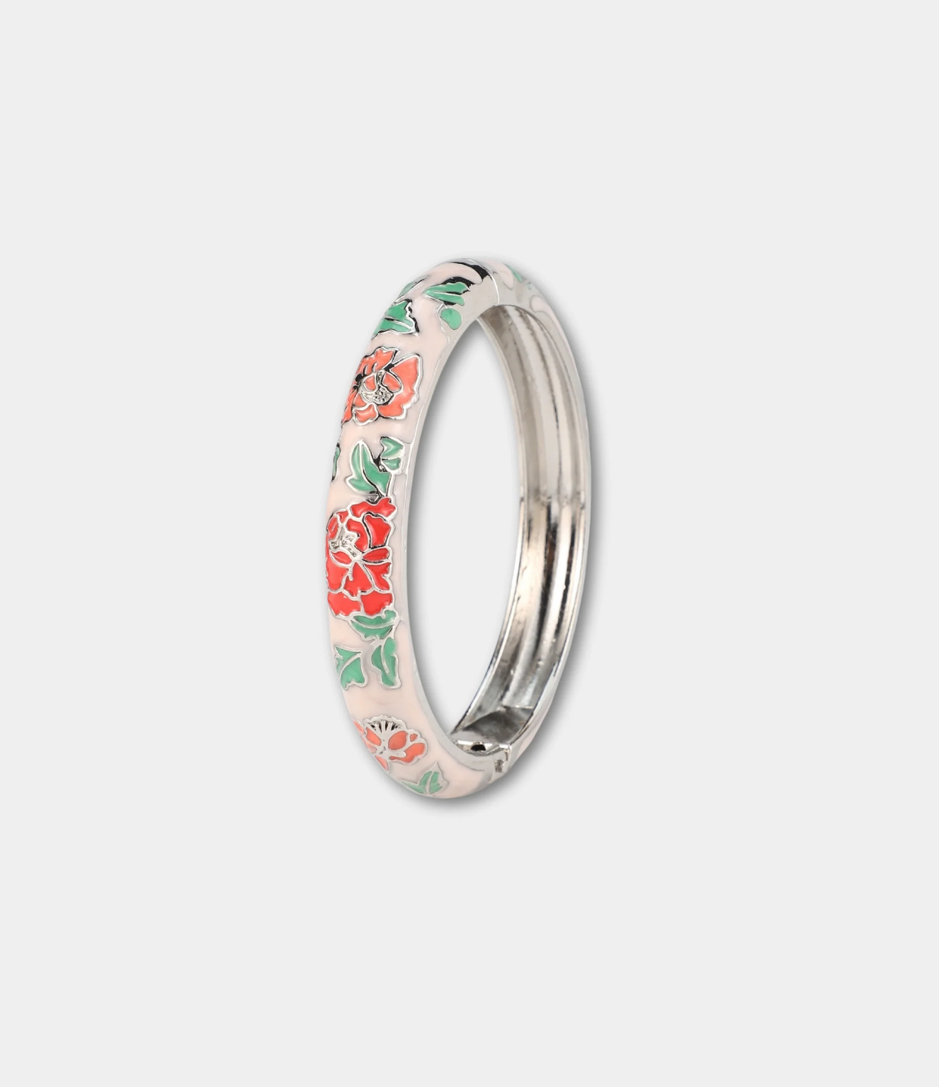 VIENNA ENAMEL BANGLE VIVID IN NUDE - Image 2